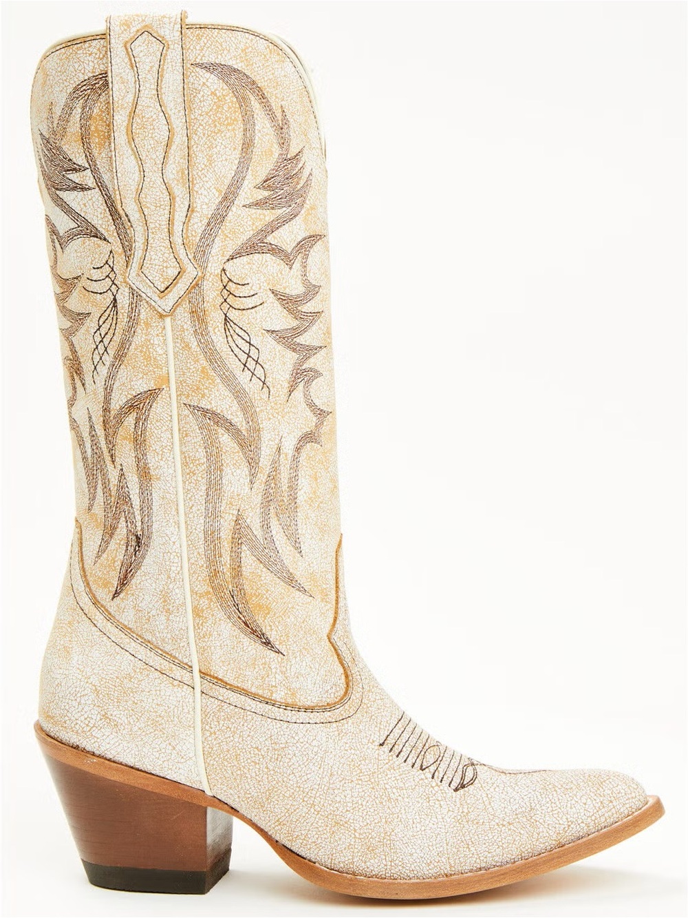 Idyllwind charmed life Western Cowboy Boots distressed white/ cream size 10 - Picture 4 of 5